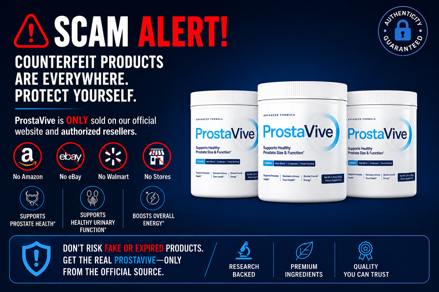 ProstaVive scam alert